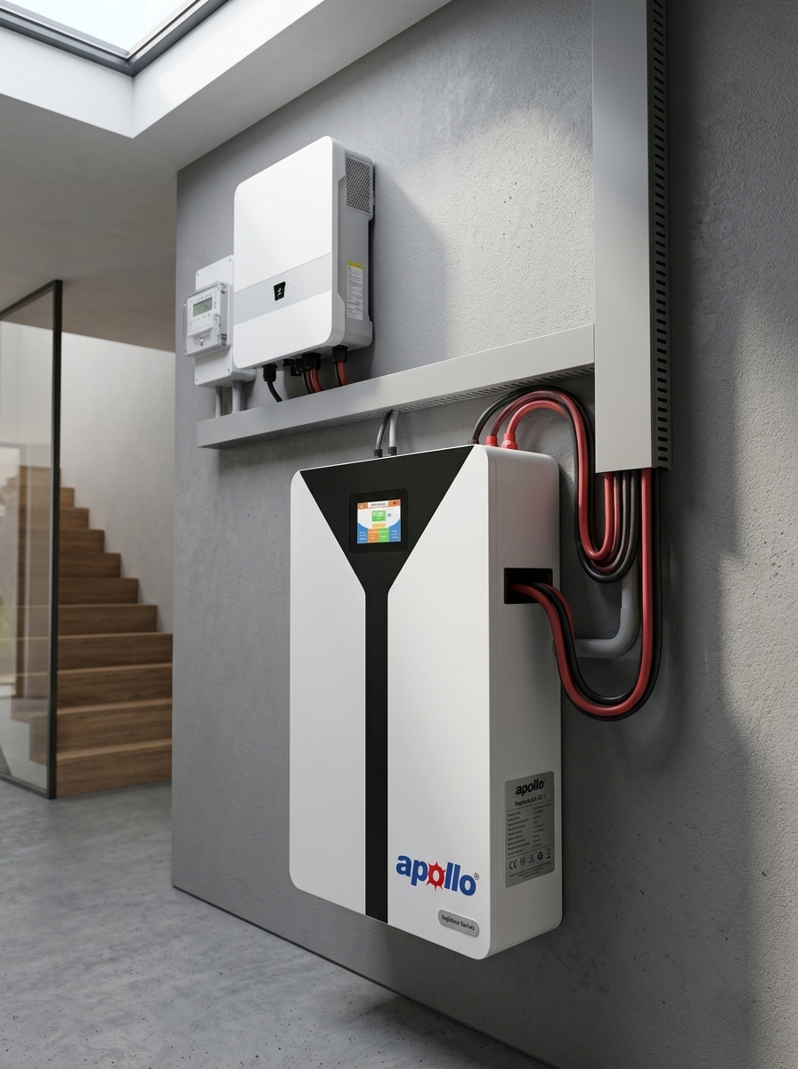 Neptune 5kWh Wall Mount View