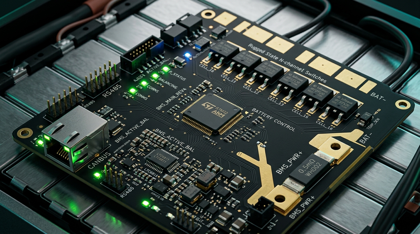 200A Industrial Smart BMS Controller